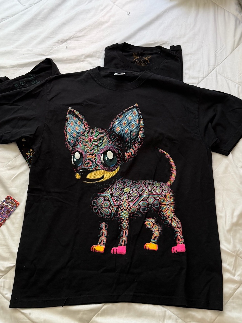Chihuahua Huichol Style Shirt